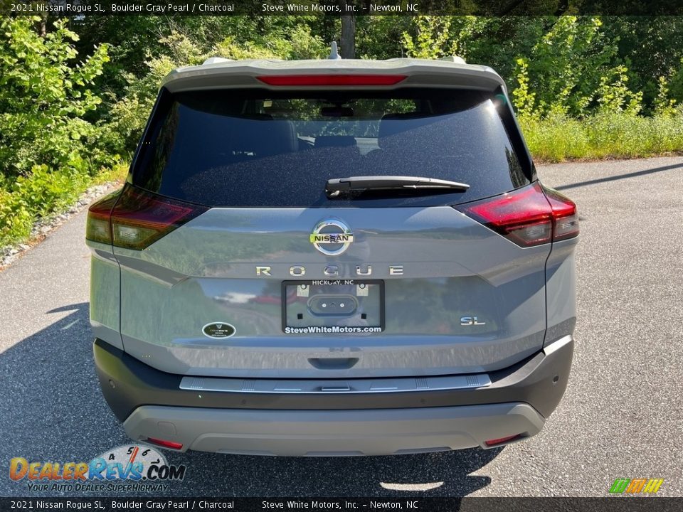 2021 Nissan Rogue SL Boulder Gray Pearl / Charcoal Photo #8