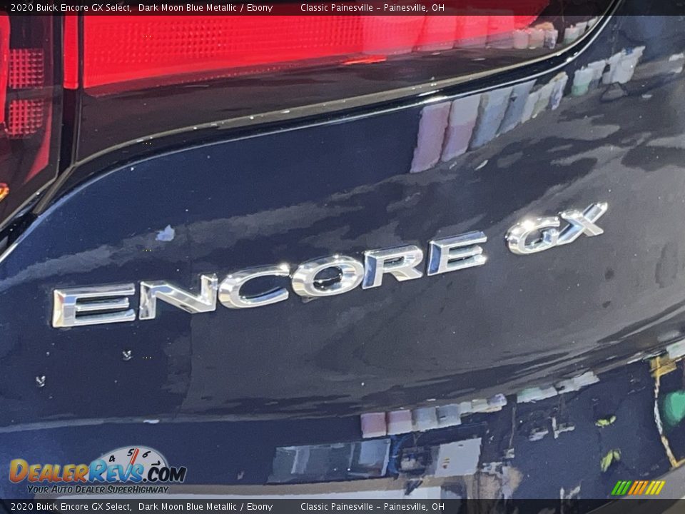 2020 Buick Encore GX Select Dark Moon Blue Metallic / Ebony Photo #29