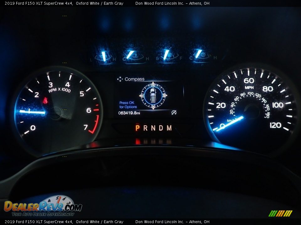 2019 Ford F150 XLT SuperCrew 4x4 Oxford White / Earth Gray Photo #26