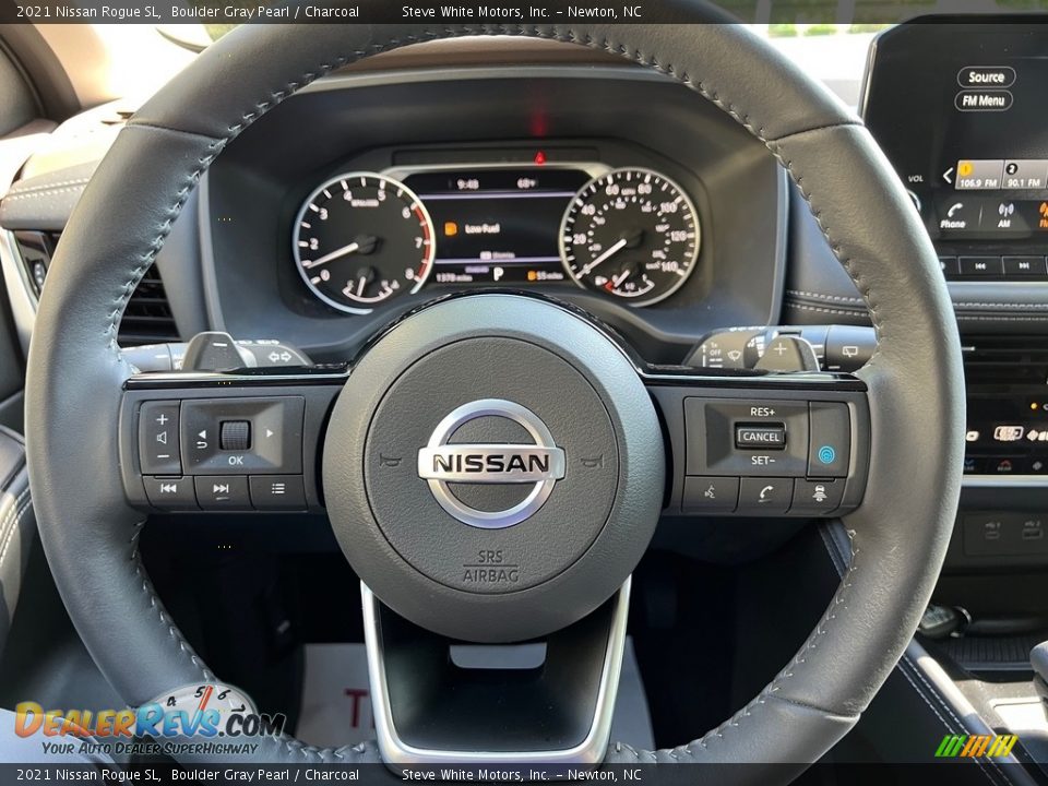 2021 Nissan Rogue SL Steering Wheel Photo #18