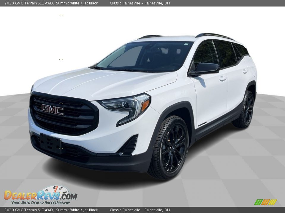 2020 GMC Terrain SLE AWD Summit White / Jet Black Photo #1