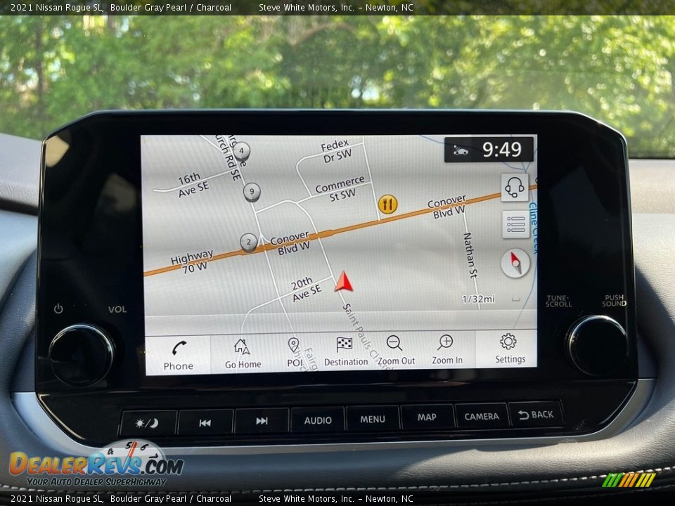 Navigation of 2021 Nissan Rogue SL Photo #21