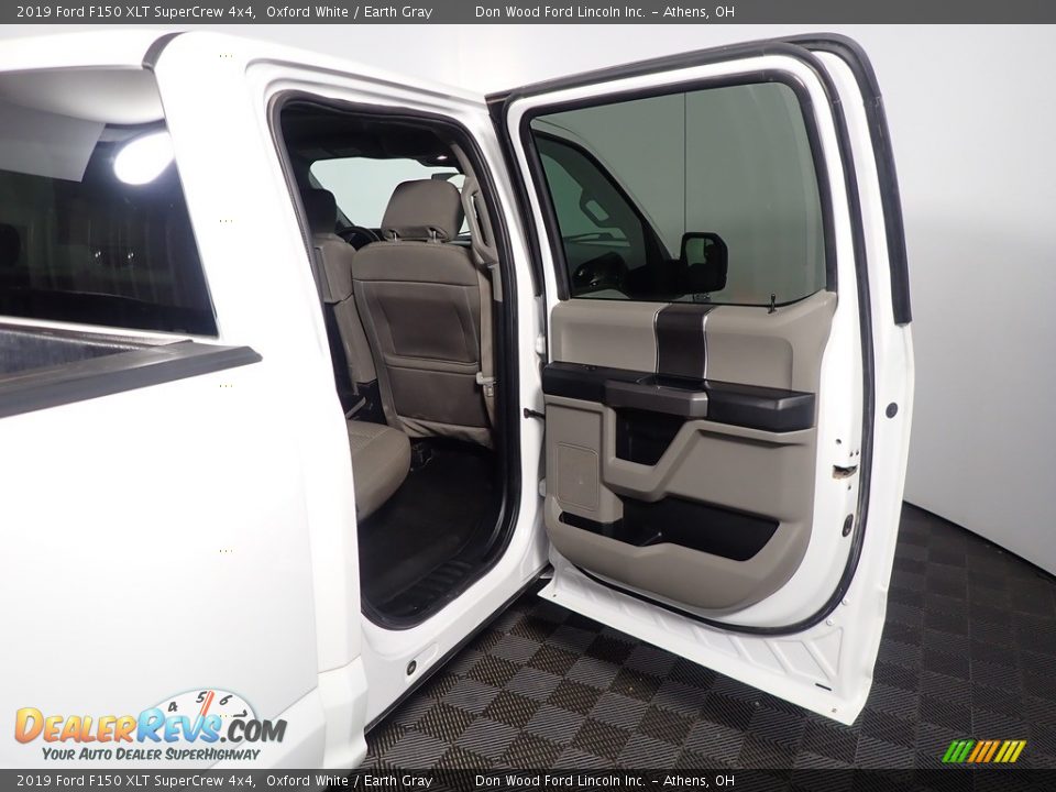 2019 Ford F150 XLT SuperCrew 4x4 Oxford White / Earth Gray Photo #33