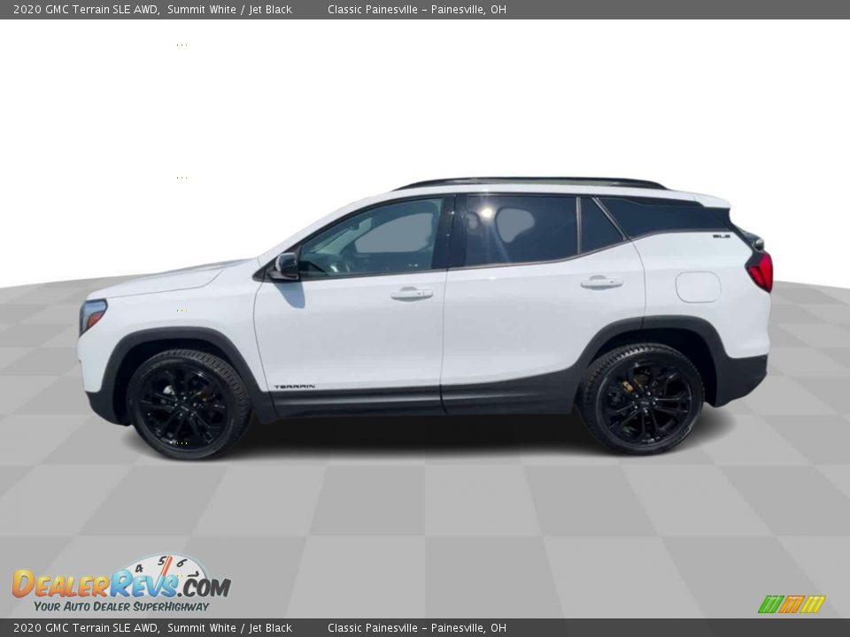 2020 GMC Terrain SLE AWD Summit White / Jet Black Photo #5