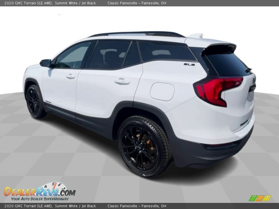 2020 GMC Terrain SLE AWD Summit White / Jet Black Photo #6