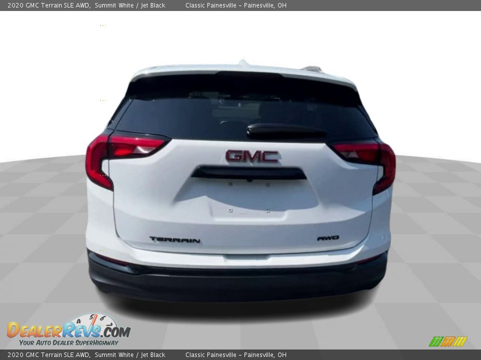 2020 GMC Terrain SLE AWD Summit White / Jet Black Photo #7