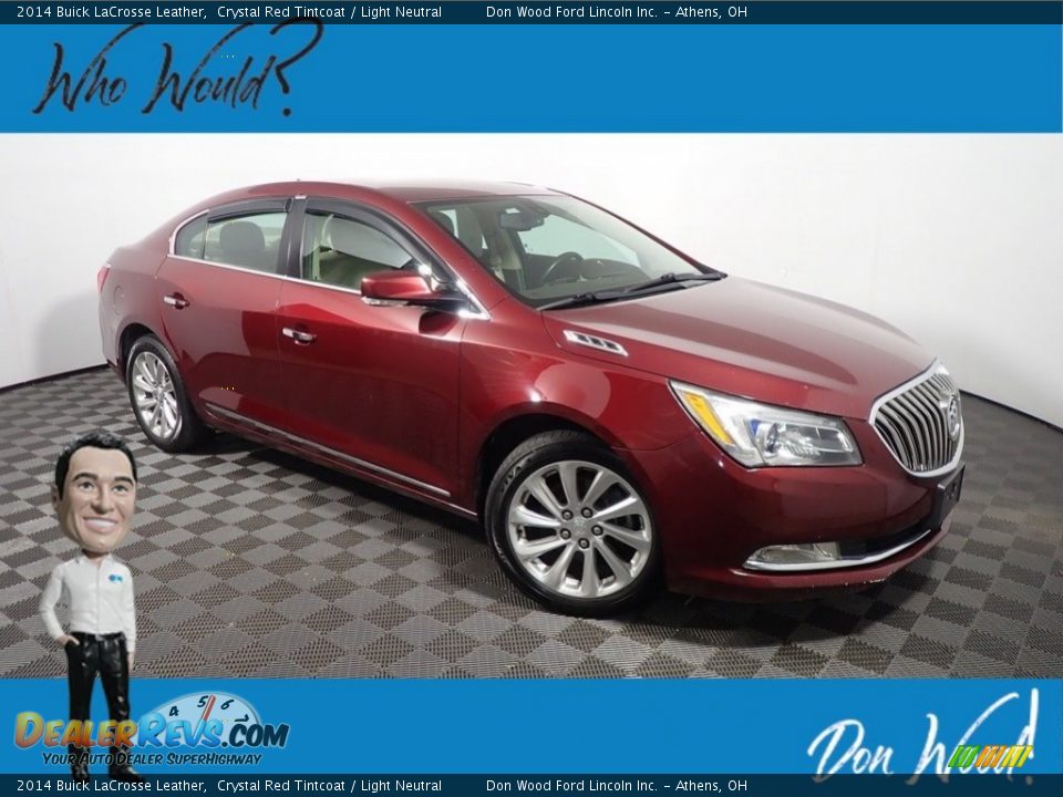 2014 Buick LaCrosse Leather Crystal Red Tintcoat / Light Neutral Photo #1