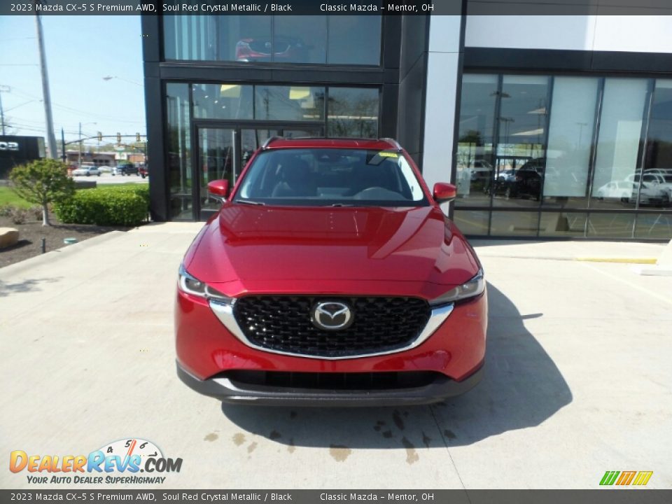 2023 Mazda CX-5 S Premium AWD Soul Red Crystal Metallic / Black Photo #2