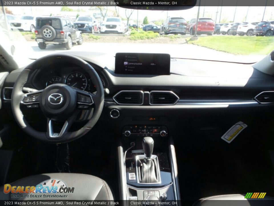 2023 Mazda CX-5 S Premium AWD Soul Red Crystal Metallic / Black Photo #3