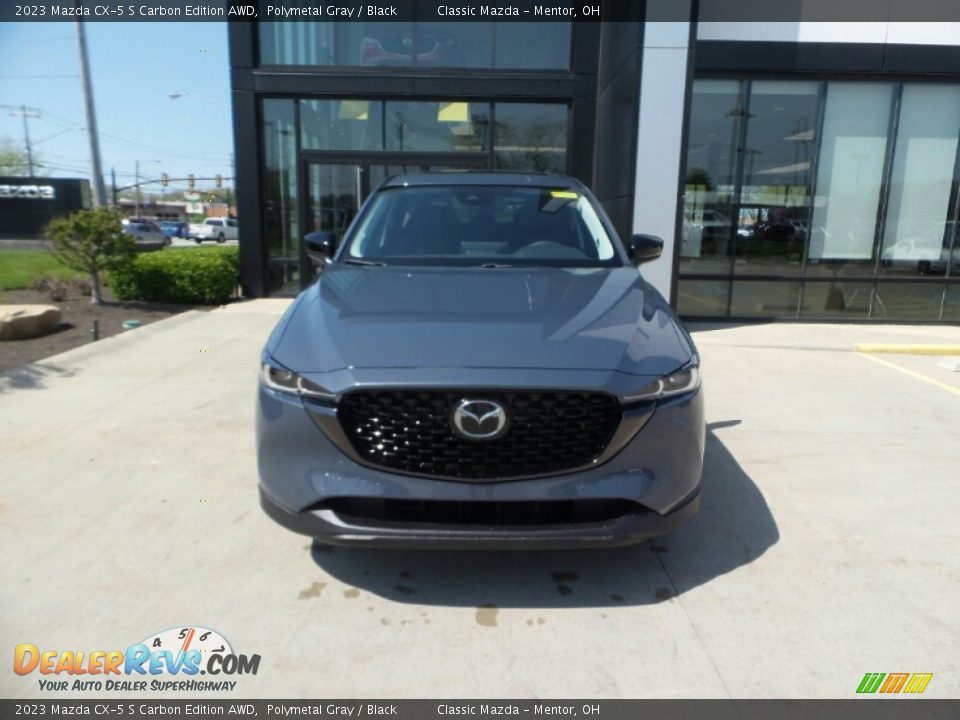 2023 Mazda CX-5 S Carbon Edition AWD Polymetal Gray / Black Photo #2