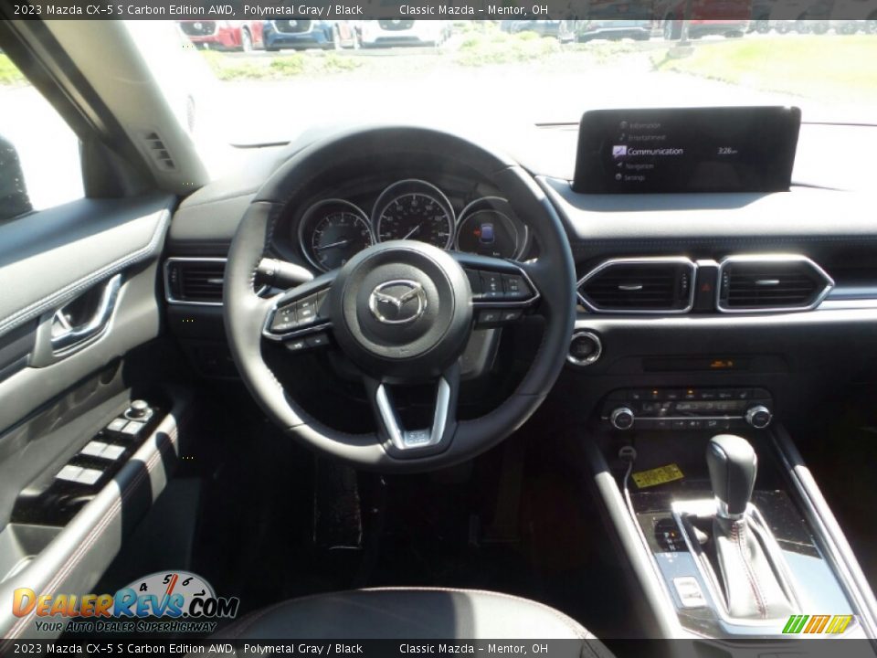 2023 Mazda CX-5 S Carbon Edition AWD Polymetal Gray / Black Photo #4