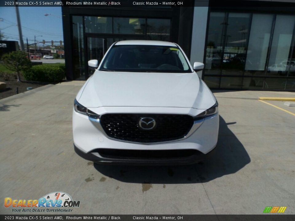 2023 Mazda CX-5 S Select AWD Rhodium White Metallic / Black Photo #2