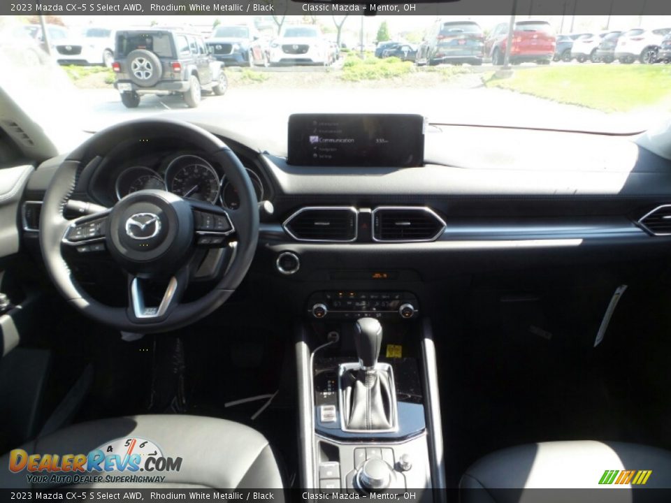 2023 Mazda CX-5 S Select AWD Rhodium White Metallic / Black Photo #3