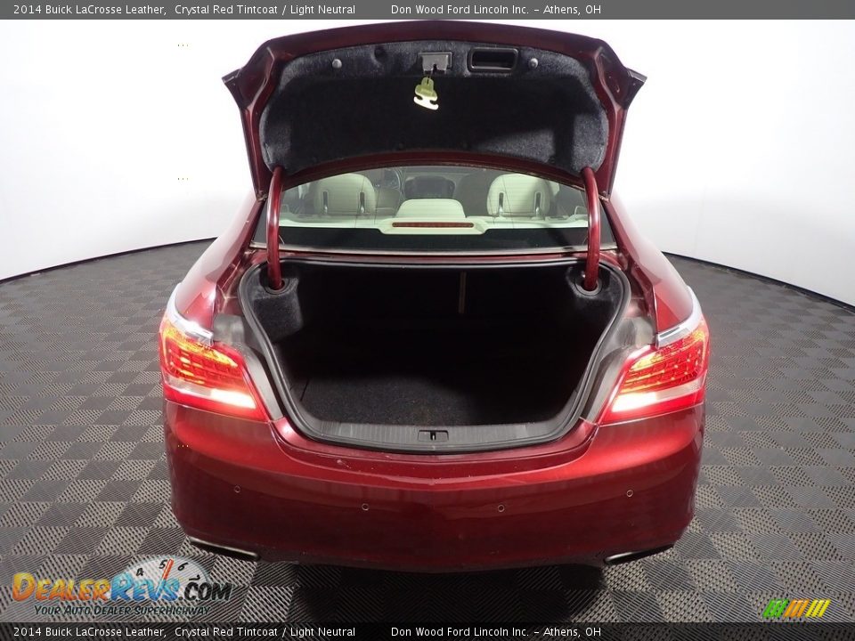 2014 Buick LaCrosse Leather Crystal Red Tintcoat / Light Neutral Photo #15