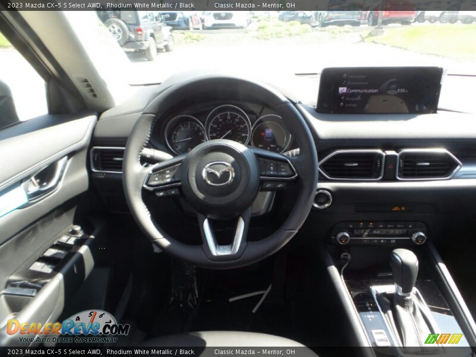 2023 Mazda CX-5 S Select AWD Rhodium White Metallic / Black Photo #4