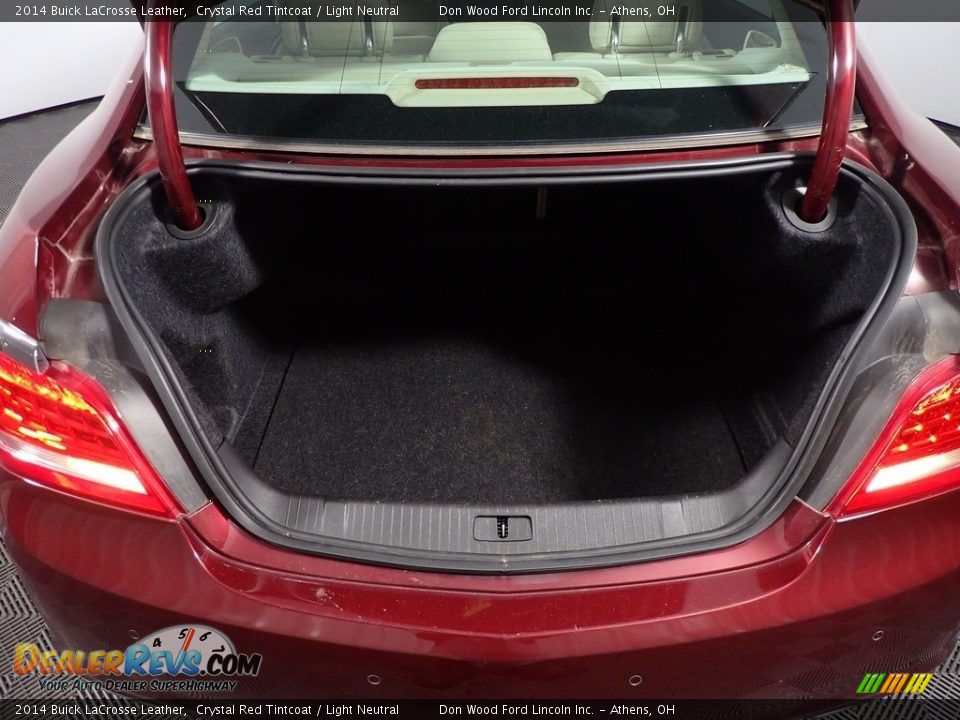 2014 Buick LaCrosse Leather Crystal Red Tintcoat / Light Neutral Photo #16