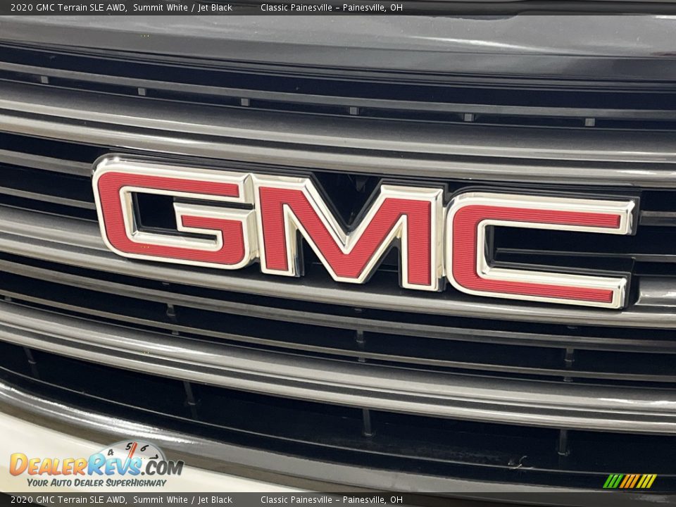 2020 GMC Terrain SLE AWD Summit White / Jet Black Photo #28