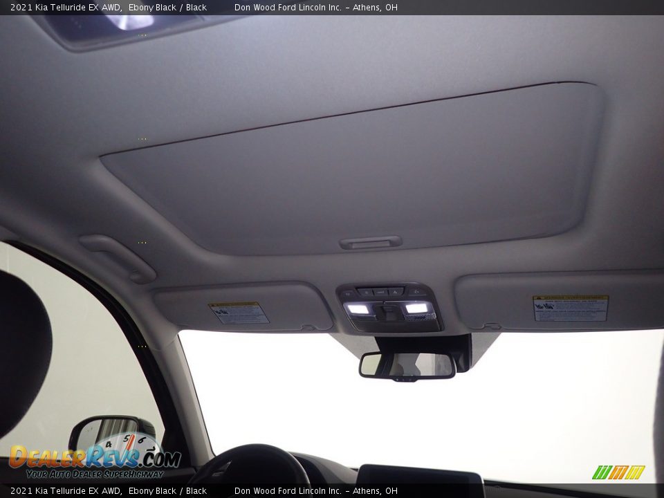2021 Kia Telluride EX AWD Ebony Black / Black Photo #2