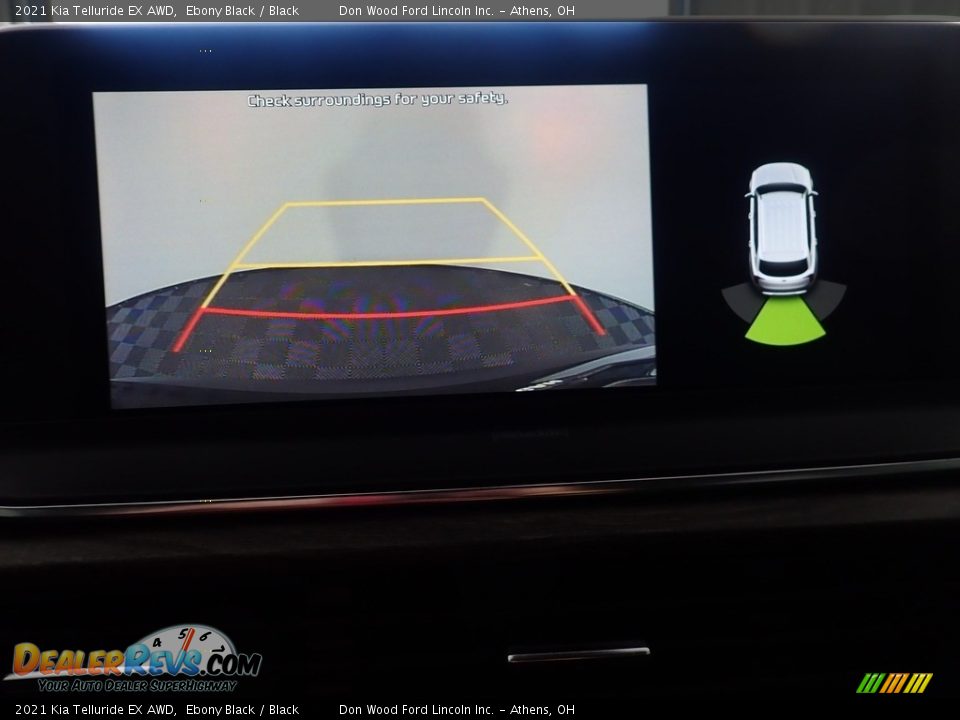 2021 Kia Telluride EX AWD Ebony Black / Black Photo #4