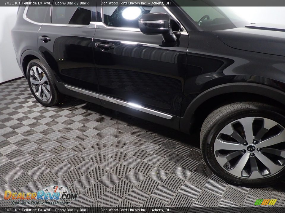 2021 Kia Telluride EX AWD Ebony Black / Black Photo #6