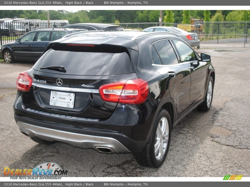 2016 Mercedes-Benz GLA 250 4Matic Night Black / Black Photo #5