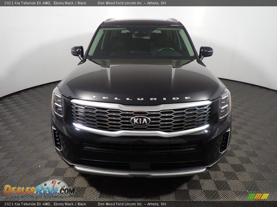 2021 Kia Telluride EX AWD Ebony Black / Black Photo #7