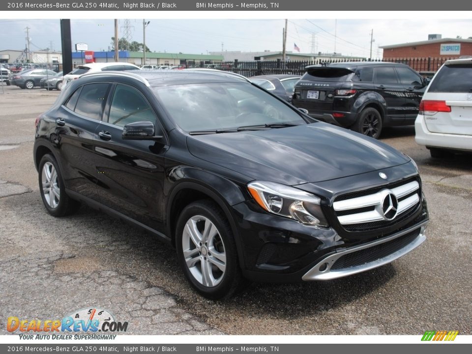 2016 Mercedes-Benz GLA 250 4Matic Night Black / Black Photo #7