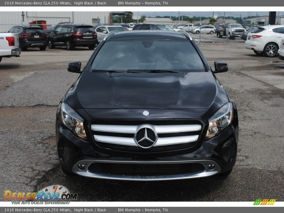 2016 Mercedes-Benz GLA 250 4Matic Night Black / Black Photo #8