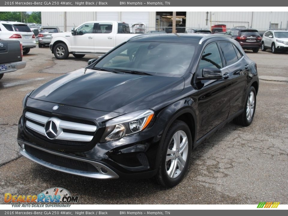 2016 Mercedes-Benz GLA 250 4Matic Night Black / Black Photo #9