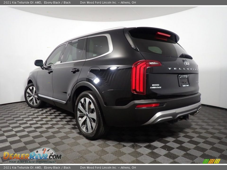 2021 Kia Telluride EX AWD Ebony Black / Black Photo #13