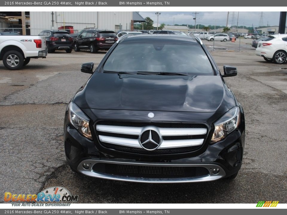 2016 Mercedes-Benz GLA 250 4Matic Night Black / Black Photo #10