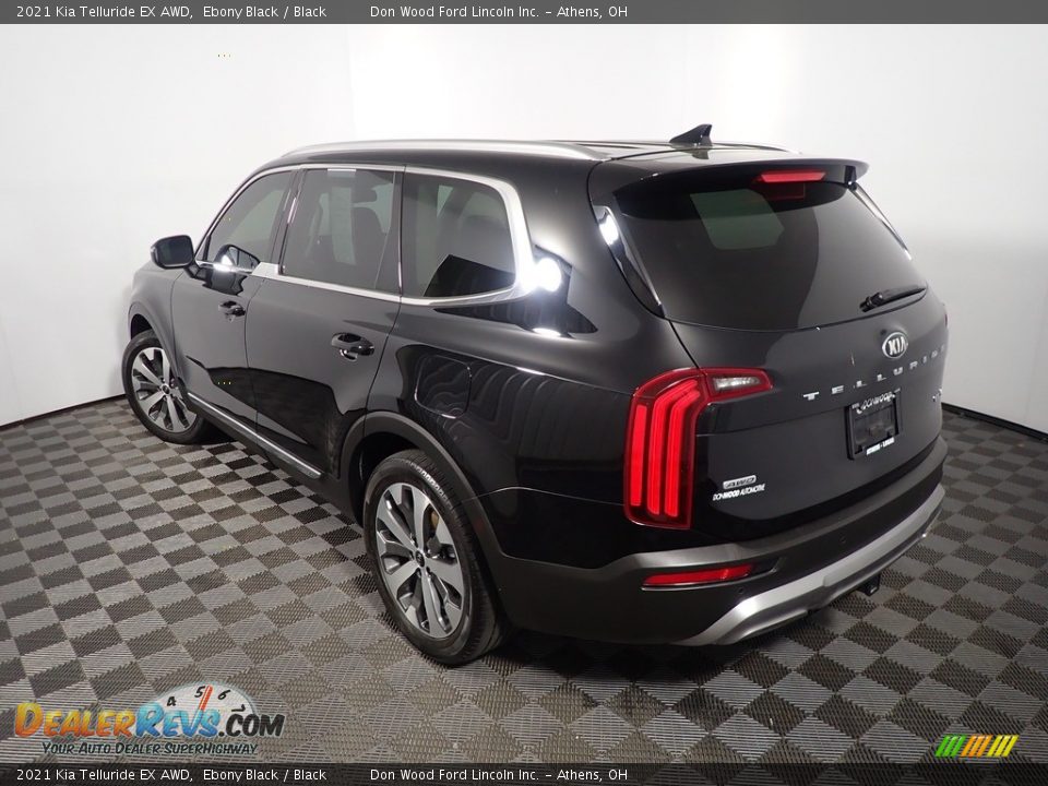 2021 Kia Telluride EX AWD Ebony Black / Black Photo #14
