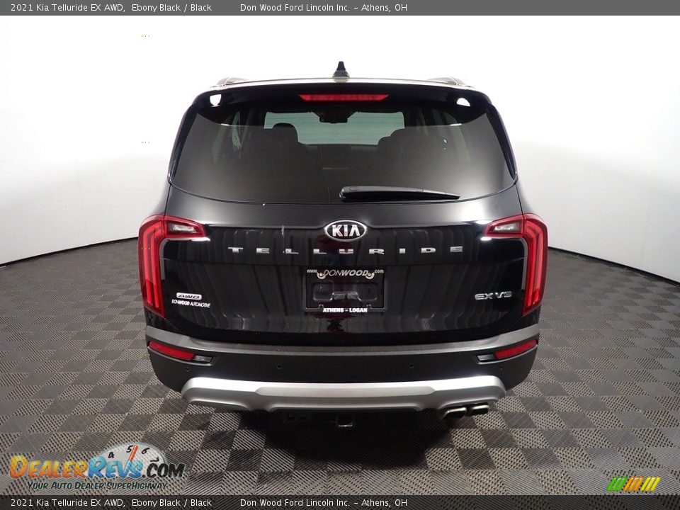 2021 Kia Telluride EX AWD Ebony Black / Black Photo #15