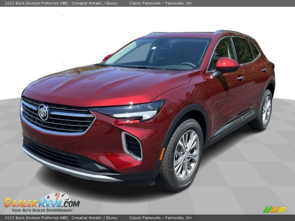 2023 Buick Envision Preferred AWD Cinnabar Metallic / Ebony Photo #1