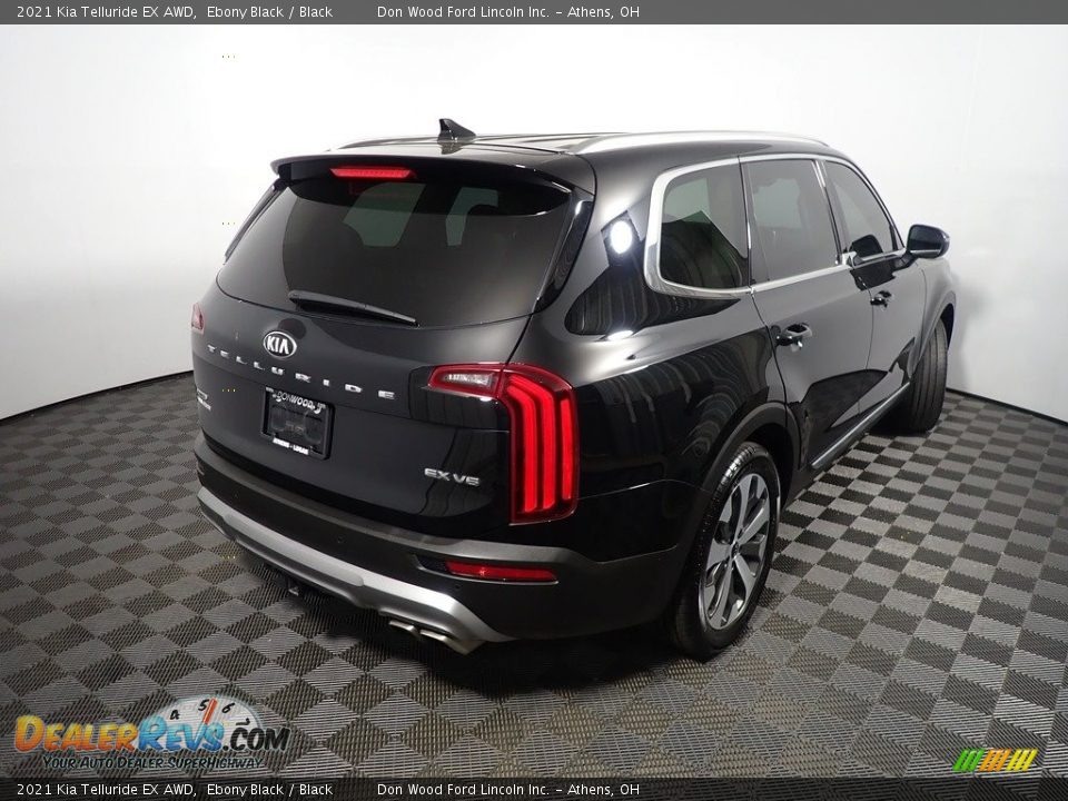 2021 Kia Telluride EX AWD Ebony Black / Black Photo #20