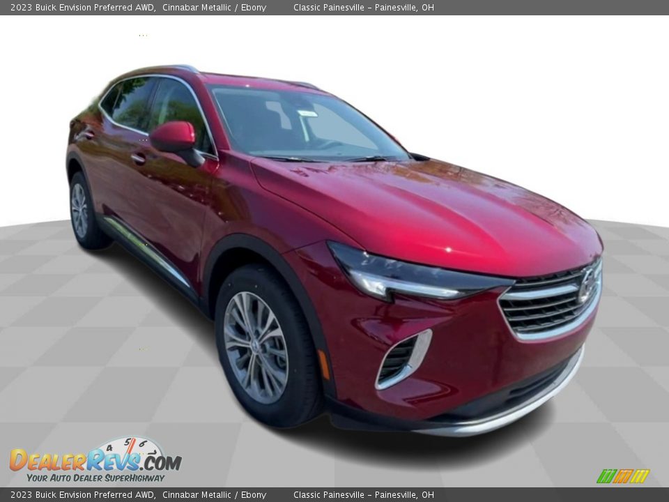 2023 Buick Envision Preferred AWD Cinnabar Metallic / Ebony Photo #2