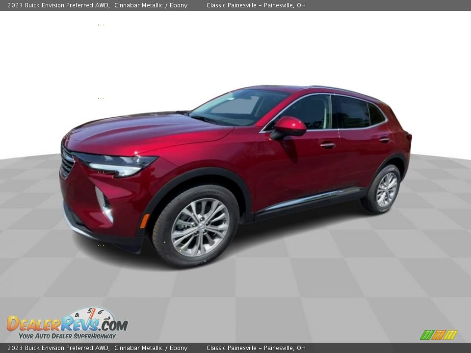 2023 Buick Envision Preferred AWD Cinnabar Metallic / Ebony Photo #4