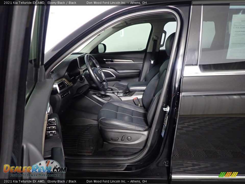2021 Kia Telluride EX AWD Ebony Black / Black Photo #23
