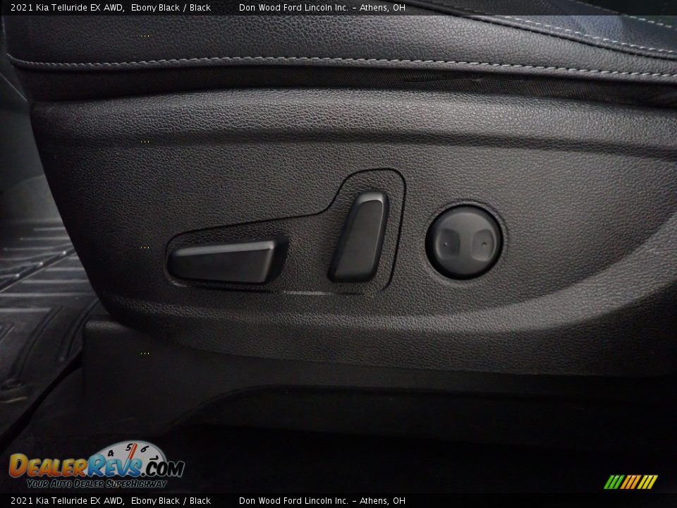 2021 Kia Telluride EX AWD Ebony Black / Black Photo #24