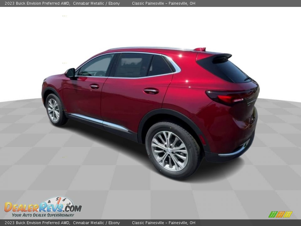 2023 Buick Envision Preferred AWD Cinnabar Metallic / Ebony Photo #6