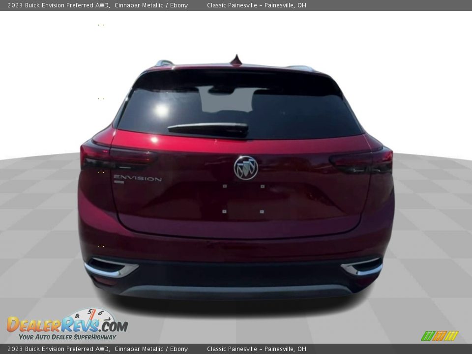 2023 Buick Envision Preferred AWD Cinnabar Metallic / Ebony Photo #7