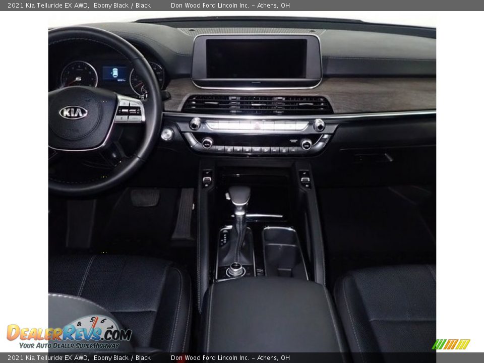 2021 Kia Telluride EX AWD Ebony Black / Black Photo #26