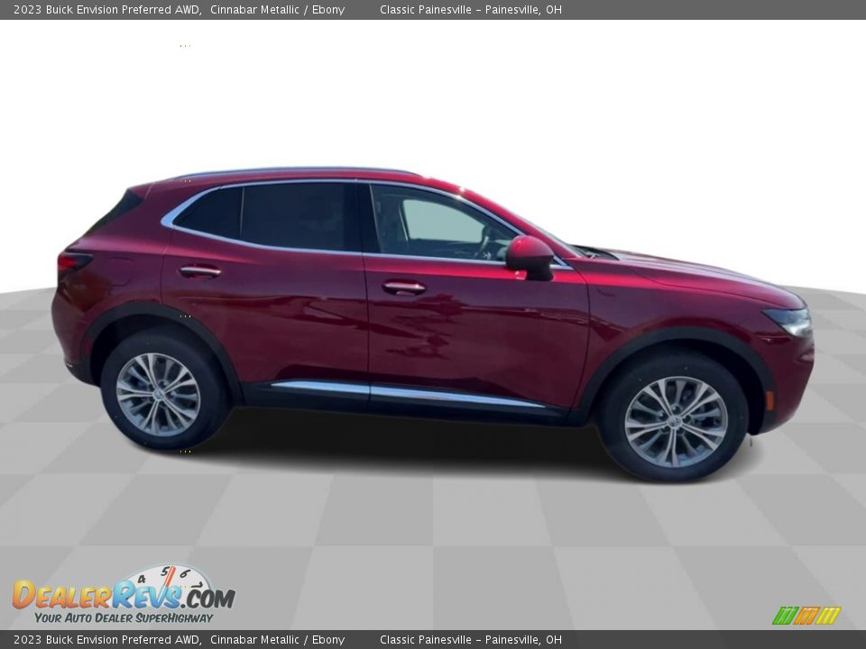 2023 Buick Envision Preferred AWD Cinnabar Metallic / Ebony Photo #9