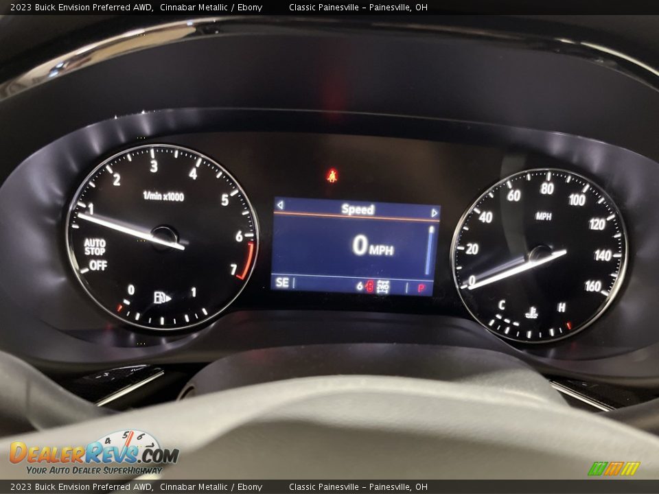 2023 Buick Envision Preferred AWD Cinnabar Metallic / Ebony Photo #11