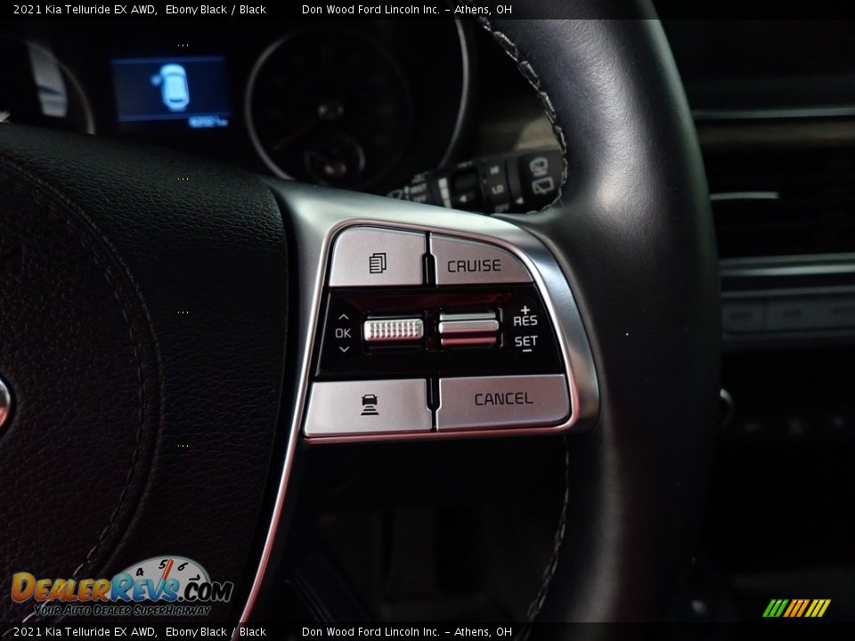 2021 Kia Telluride EX AWD Ebony Black / Black Photo #31