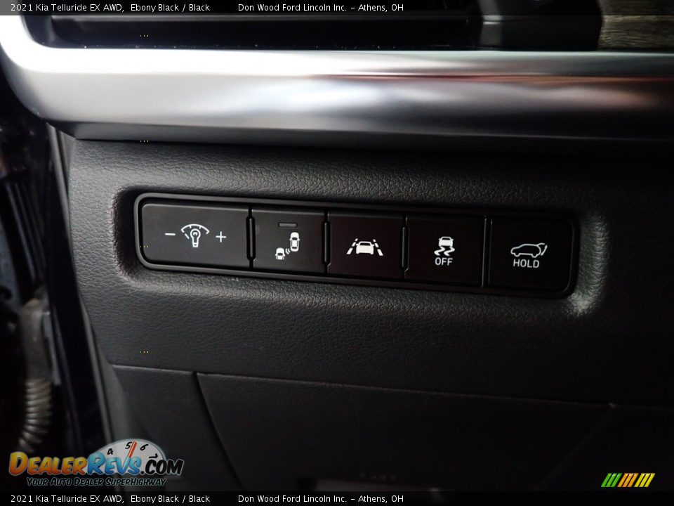 2021 Kia Telluride EX AWD Ebony Black / Black Photo #32
