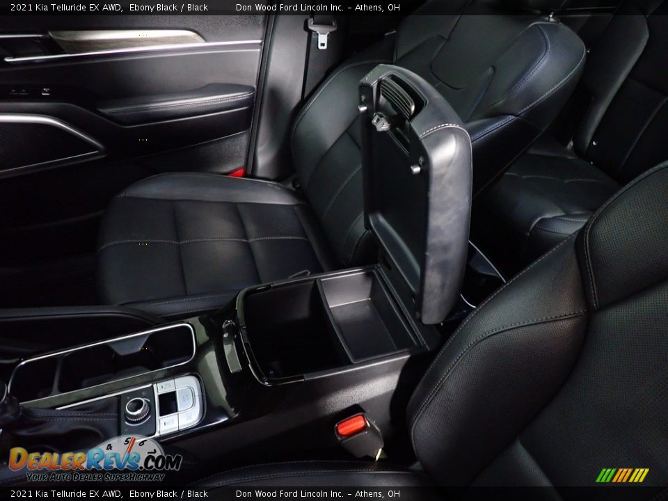 2021 Kia Telluride EX AWD Ebony Black / Black Photo #34