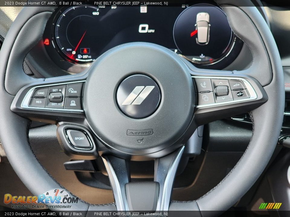 2023 Dodge Hornet GT AWD Steering Wheel Photo #10