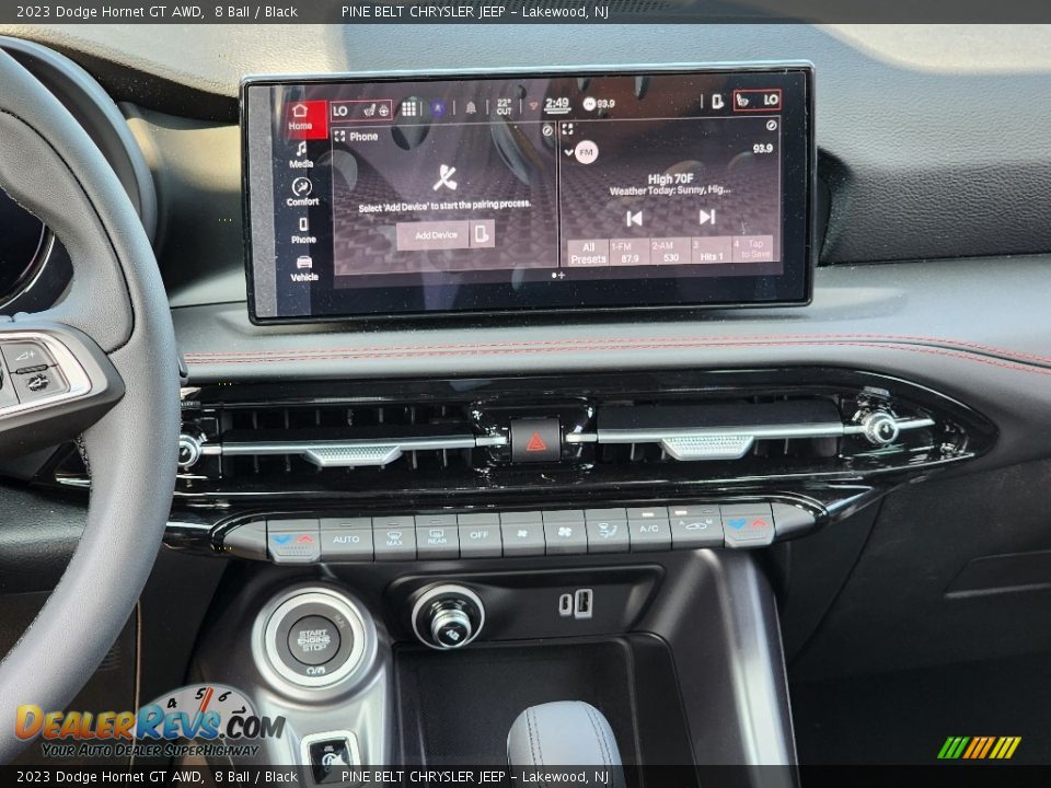 Controls of 2023 Dodge Hornet GT AWD Photo #13