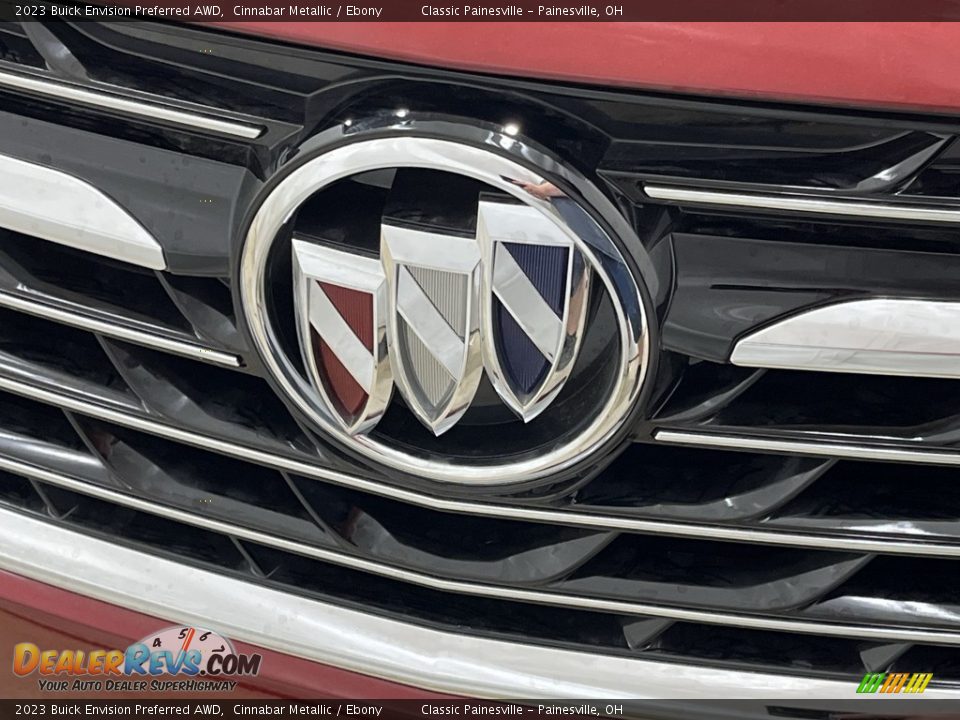 2023 Buick Envision Preferred AWD Cinnabar Metallic / Ebony Photo #28